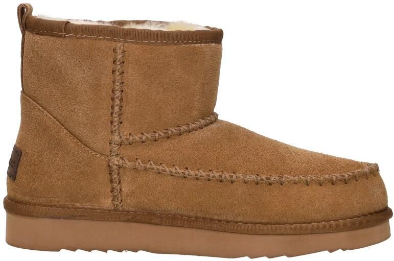 Warmbat Wallaby Suede boot Stitch Dames Laarzen Cognac - Foto 7