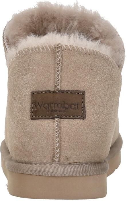 WARMBAT Pantoffels Dames Willow Maat: 36 Materiaal: Suède Kleur: Beige - Foto 10