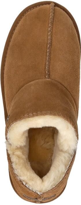 Warmbat Australia Willow suède pantoffels cognac kids Bruin Jongens Meisjes Suede 35 - Foto 4
