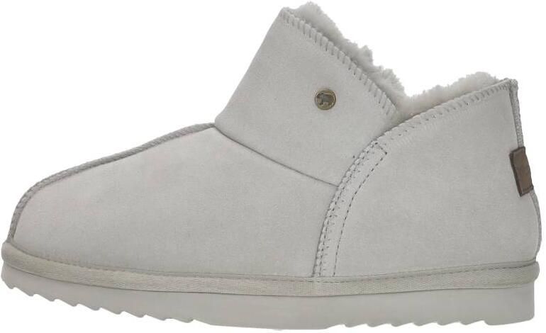 Warmbat Willow Suede Cement Dames Pantoffels WLW321083 - Foto 3