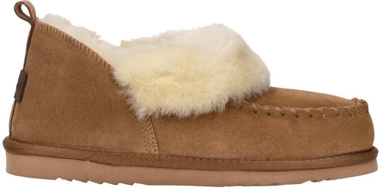 Warmbat Wiluna Suede Dames Sloffen Cognac - Foto 5