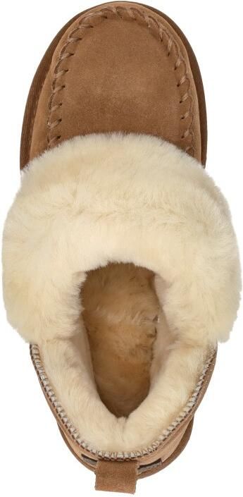 Warmbat Wiluna Suede Dames Sloffen Cognac - Foto 7