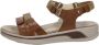 Wolky Comfortabele Bruine Leren Sandaal voor Dames Brown Dames - Thumbnail 2