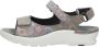 Wolky Dames Sandalen 0392745 150 Delft Flowerpoint Taupe - Thumbnail 2