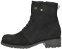 Wolky Laarzen Quinta FF 0247510 000 Dames Veterschoenen Zwart - Thumbnail 2
