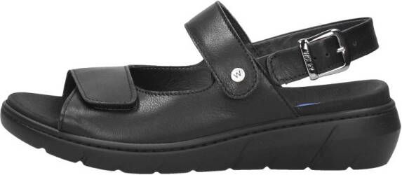 Wolky Comfortabele Zwarte Sandaal met Verstelbare Banden Black Dames - Foto 6