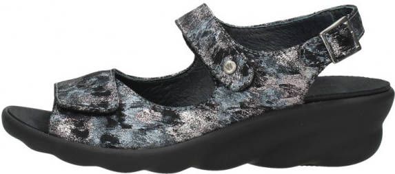 Wolky Dames Sandalen 0312548 000 Scala Storm Zwart - Schoenen.nl