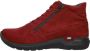 Wolky Why Veterschoenen Hoog Rood - Thumbnail 2