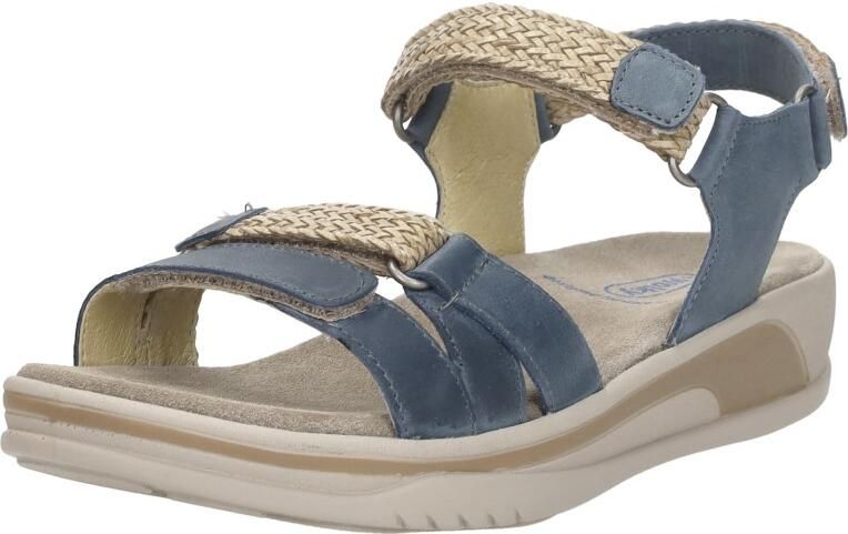 Wolky Dames Sandalen 01056 Acula Blauw - Foto 4