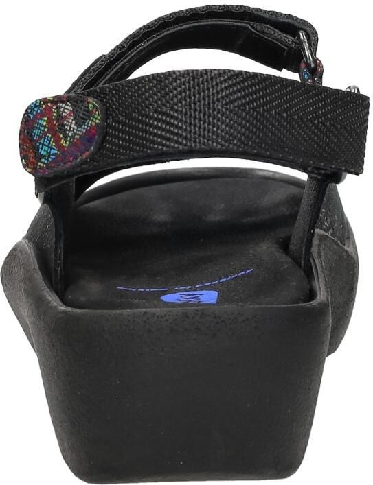 Wolky Dames Sandalen Jewel Giza Print Black Multi - Foto 6