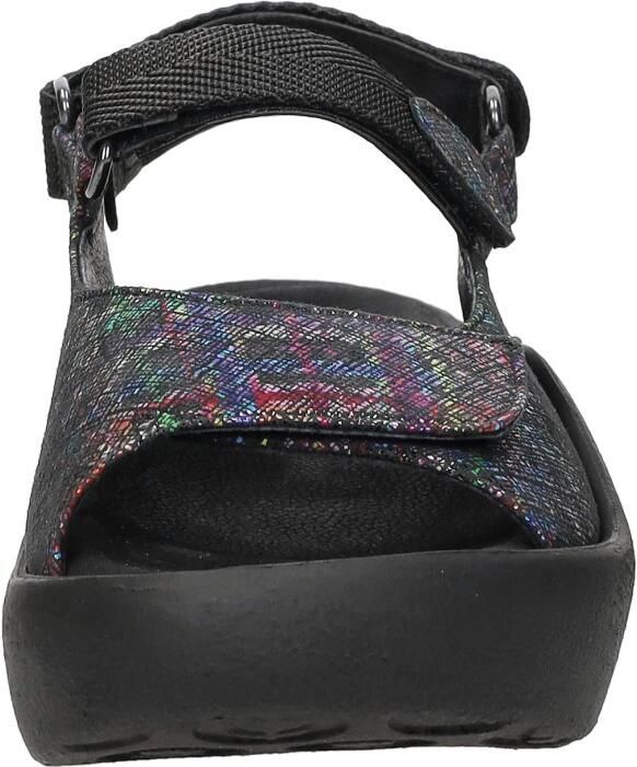 Wolky Dames Sandalen Jewel Giza Print Black Multi - Foto 5