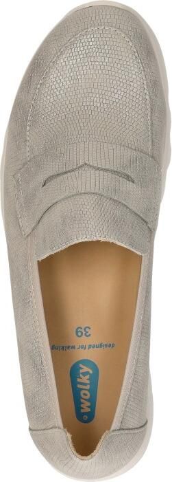 Wolky 0212783 154 Snoafer F2F Instappers Beige Leer Dames Beige - Foto 8