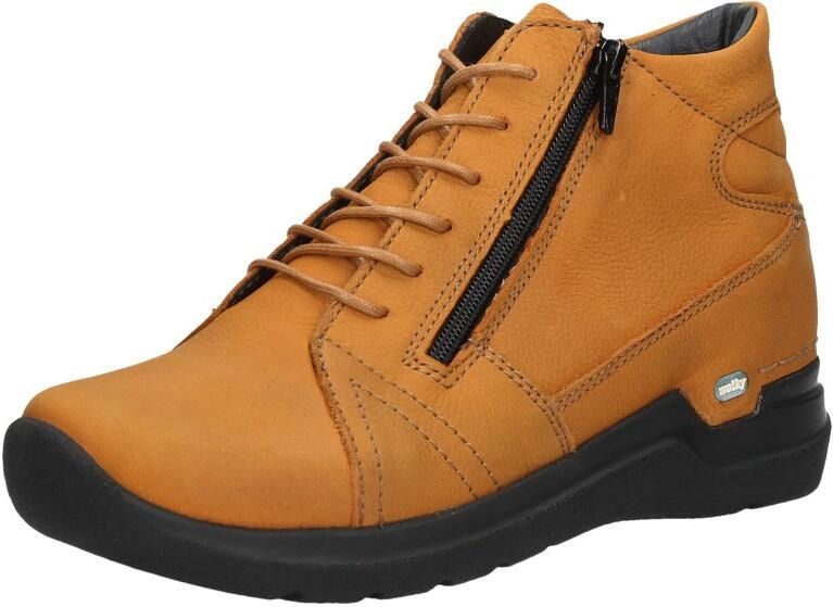 Wolky Dames Veterboot 0660611 925 Why Antique Oker Geel - Foto 5