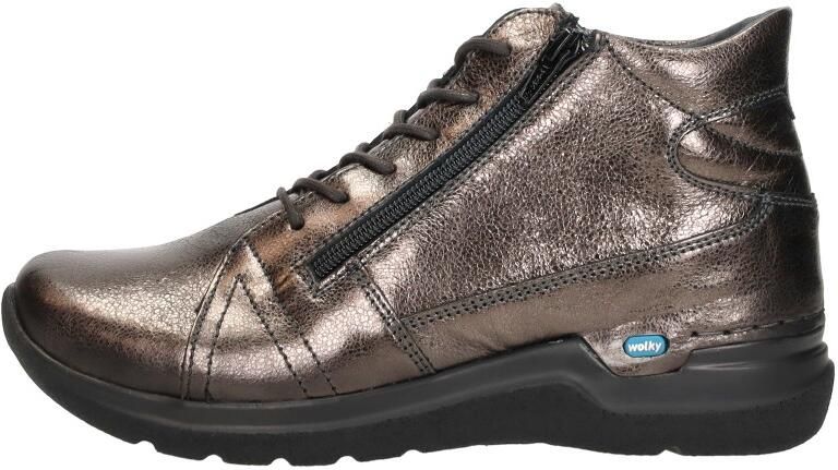 Wolky Brons Leren Dames Veterschoen - Foto 2