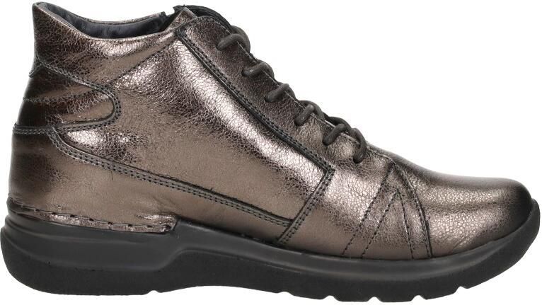 Wolky Brons Leren Dames Veterschoen - Foto 6