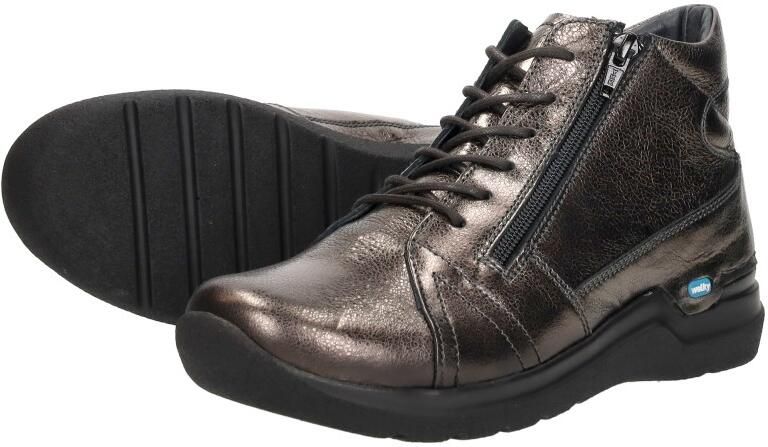 Wolky Brons Leren Dames Veterschoen - Foto 6