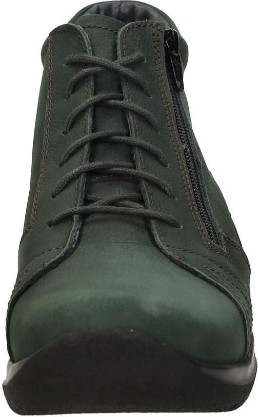 Wolky Hoge veterschoenen Why pesto groen nubuck - Foto 5
