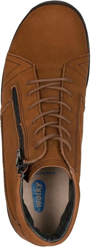 Wolky Dames Veterboot Why Antique Nubuck 0660611 430 Cognac - Foto 8