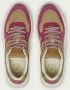 Scotch & Soda Celest leren chunky sneakers camel roze - Thumbnail 10