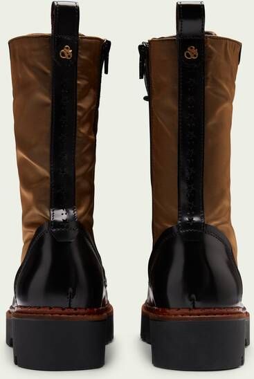 Scotch & Soda Olivine laarzen van polidoleer en nylon