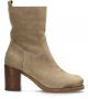 Shabbies 183020231 Enkellaarsjes Enkelboots met rits Dames Beige - Thumbnail 2