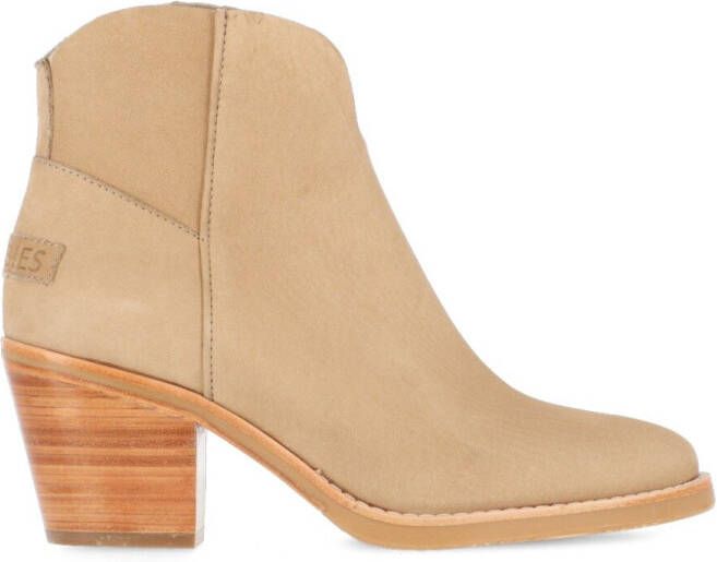 Shabbies Amsterdam Ankle boot Lime taupe