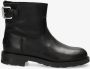 Shabbies Amsterdam Shabbies Alyd Ankle Boot Enkellaarsjes Enkelboots Dames Zwart - Thumbnail 2