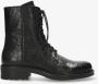 Shabbies Amsterdam SH001102433W Lace-up Shoe Zwart - Thumbnail 2