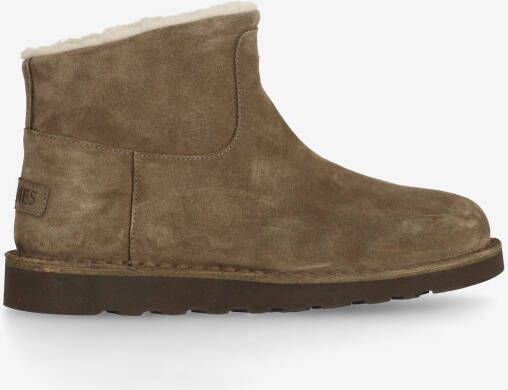 SHABBIES Enkelboots Dames Palissa Maat: 36 Materiaal: Suède Kleur: Bruin - Foto 8