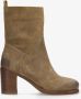 Shabbies Amsterdam Enkellaars Lika Ankie Beige Dames Laarzen - Thumbnail 2
