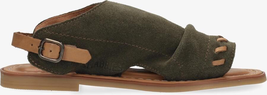 Shabbies Amsterdam Angel Sleeve suède Bamboegroen