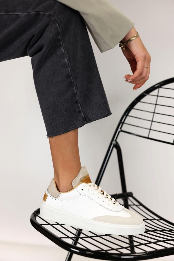 Shabbies Amsterdam Sneaker Bossa Oxford White - Foto 2