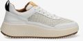Shabbies Amsterdam Chavi Lua sneaker gevlochten leer Gebroken wit - Beige