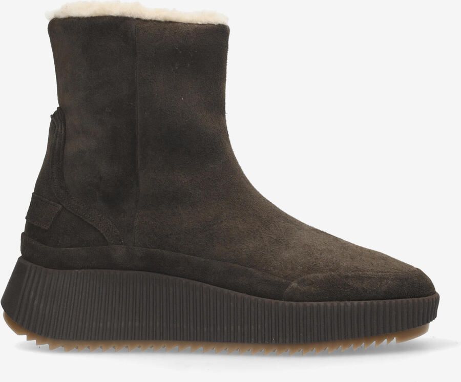 Shabbies Amsterdam SH001001633W Sneaker Donker Brown