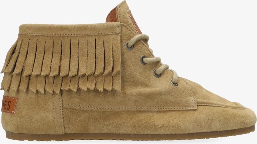 SHABBIES Veterschoenen Dames Ciska Frina Maat: 42 Materiaal: Suède Kleur: Camel - Foto 7