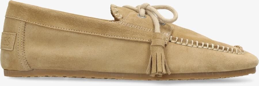 Shabbies Amsterdam Shabbies Ciska Mocca Mocassins Dames Instappers Camel - Foto 7