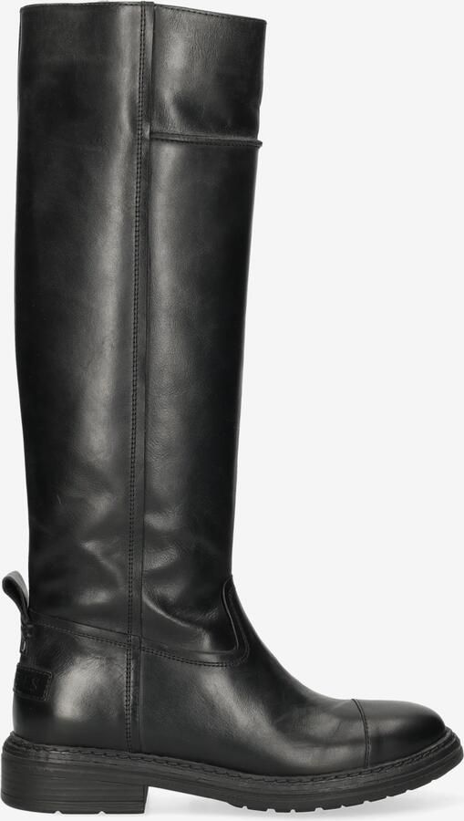 Shabbies Amsterdam DUCK HIGH BOOT leather Black