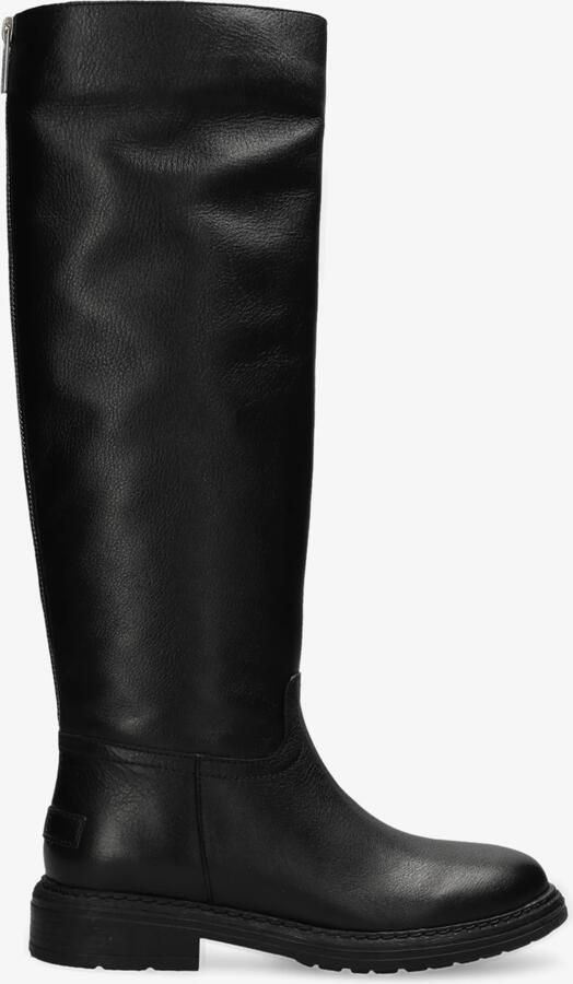 Shabbies Amsterdam Duck Tala boot hoog Leer Zwart