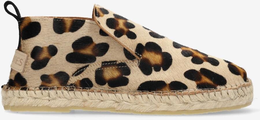 Shabbies Amsterdam Elche Lofa espadrille Pony Lichtbruin - Foto 2