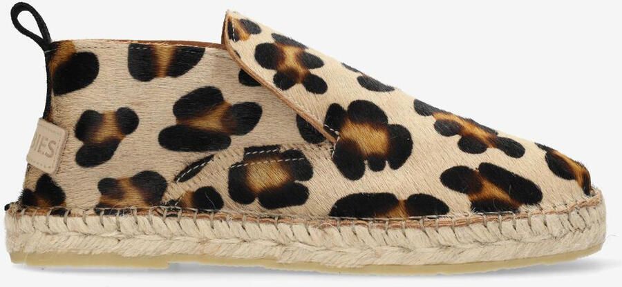 Shabbies Amsterdam Elche Lofa espadrille Pony Lichtbruin - Foto 2