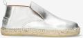 Shabbies Amsterdam Shabbies Elche Lofa Metallic Loafers Instappers Dames Zilver - Zilver