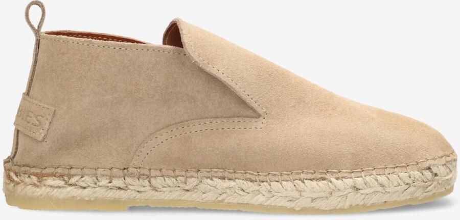 SHABBIES Espadrilles Dames Elche Lofa Suede Maat: 38 Materiaal: Suède Kleur: Beige - Foto 4