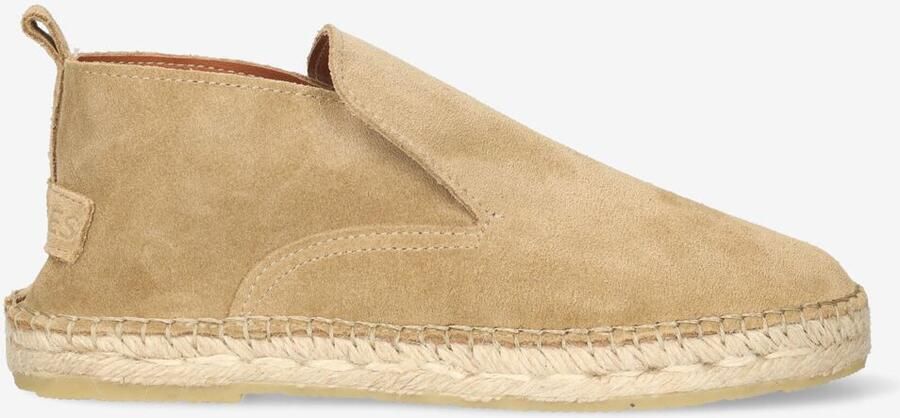 SHABBIES Espadrilles Dames Elche Lofa Suede Suède Zand - Foto 7