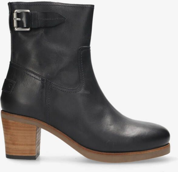 Shabbies Amsterdam Enkellaarzen Lieve Bika Donker Blauw Dames Laarzen - Foto 2