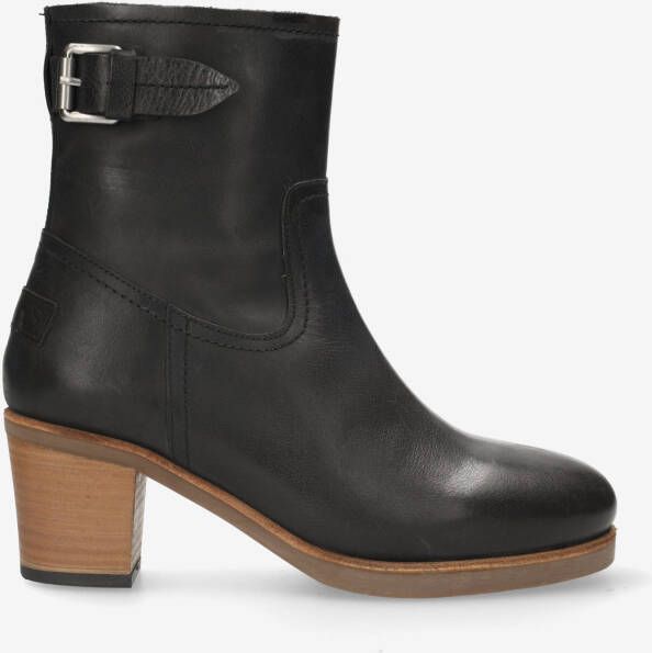 Shabbies Amsterdam Enkellaarzen Lieve Bika Zwart Dames Laarzen - Foto 2