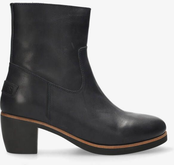 Shabbies Amsterdam Enkellaarzen Lucie Ankie Donker Blauw Dames Laarzen - Foto 2