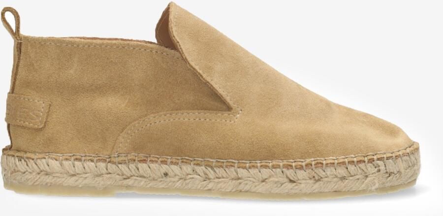 SHABBIES Espadrilles Dames Elche Lofa Suede Maat: 42 Materiaal: Suède Kleur: Zand - Foto 6