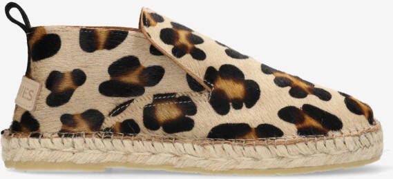 Shabbies Amsterdam Espadrille Elche Lofa Leopard Brown - Foto 2