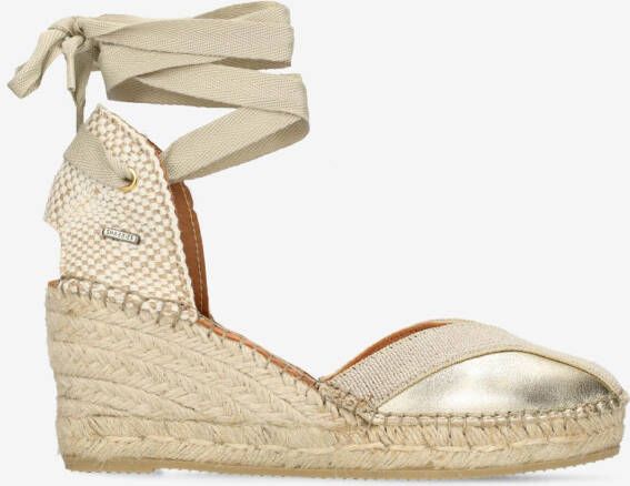 SHABBIES Espadrilles Dames Kaila Ki Seven Maat: 37 Materiaal: Leer Kleur: Goud - Foto 3