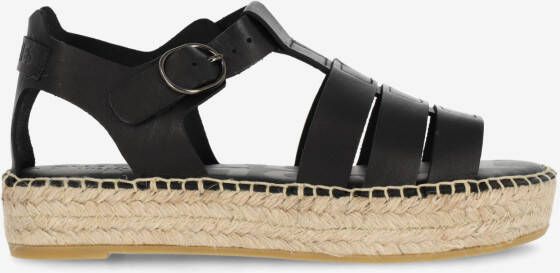 Shabbies Amsterdam Espadrille Kika Iris Zwart